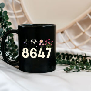 8647 Flower Not My President Liberal, Anti Trump Mug