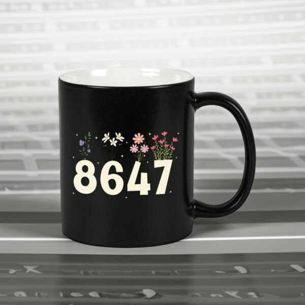 8647 Flower Not My President Liberal, Anti Trump Mug