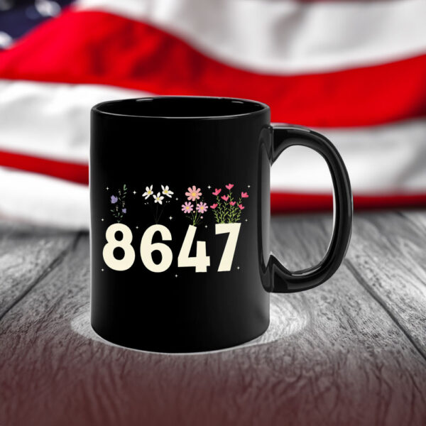 8647 Flower Not My President Liberal, Anti Trump Mug