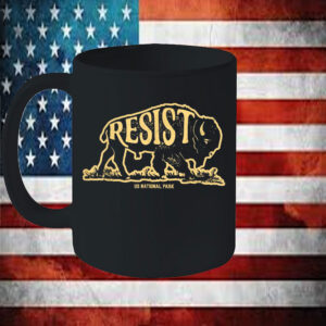 ALT US National Park Resist Service Bison Buffalo Mug
