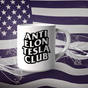 Anti Elon Tesla Club Mug