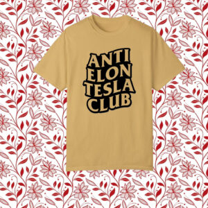 Anti Elon Tesla Club T-Shirt