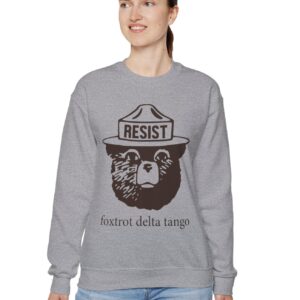 Bear Resist Foxtrot Delta Tango Crewneck Sweatshirt