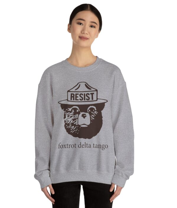 Bear Resist Foxtrot Delta Tango Crewneck Sweatshirt