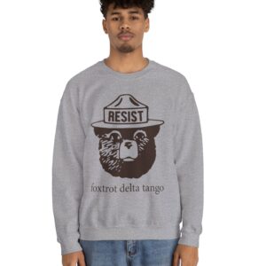 Bear Resist Foxtrot Delta Tango Crewneck Sweatshirt