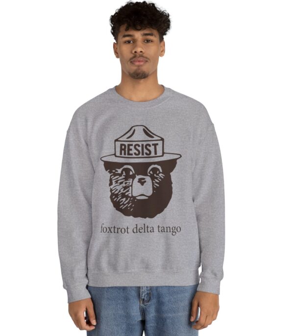 Bear Resist Foxtrot Delta Tango Crewneck Sweatshirt