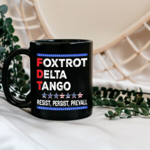 Bear foxtrot delta tango resist persist prevall Mug