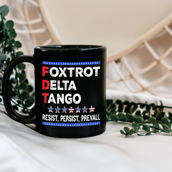 Bear foxtrot delta tango resist persist prevall Mug