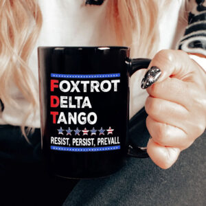 Bear foxtrot delta tango resist persist prevall Mug