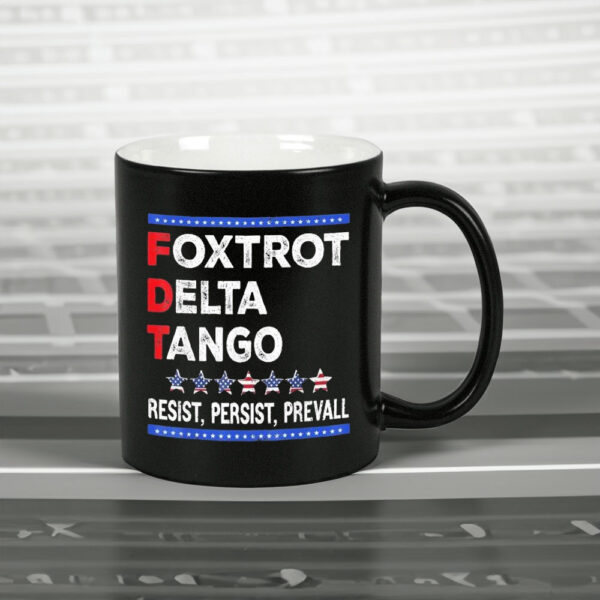 Bear foxtrot delta tango resist persist prevall Mug