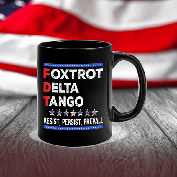 Bear foxtrot delta tango resist persist prevall Mug