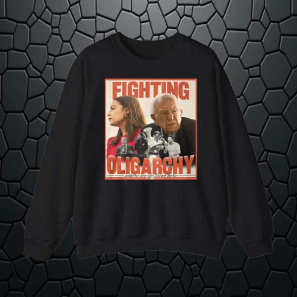 Bernie Sanders Fighting Oligarchy T-Shirt