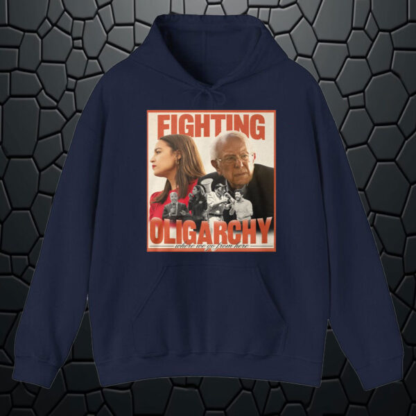 Bernie Sanders Fighting Oligarchy T-Shirt