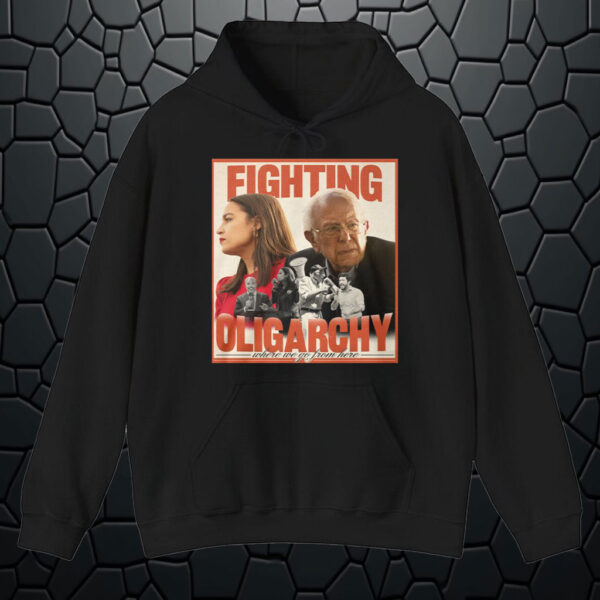 Bernie Sanders Fighting Oligarchy T-Shirt