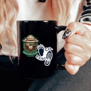 Co-Exist & Resist Destruction Mug