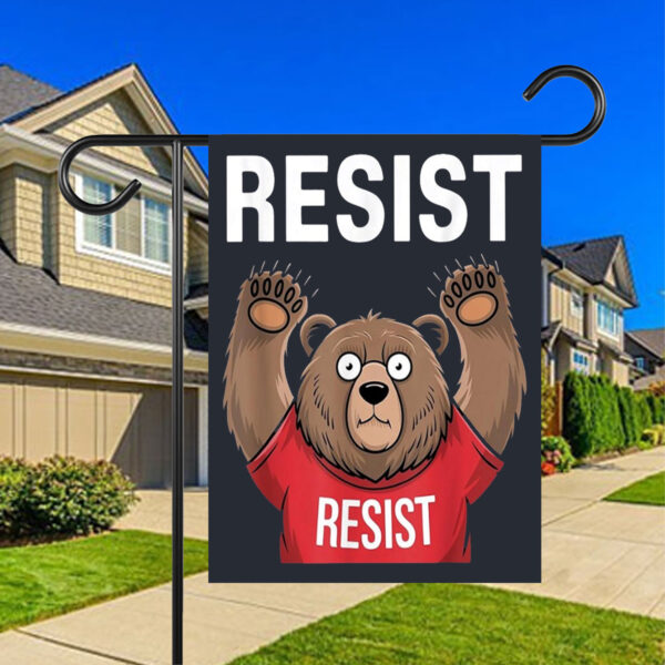 Environmental Activism, Smokey Bear Resist Flag