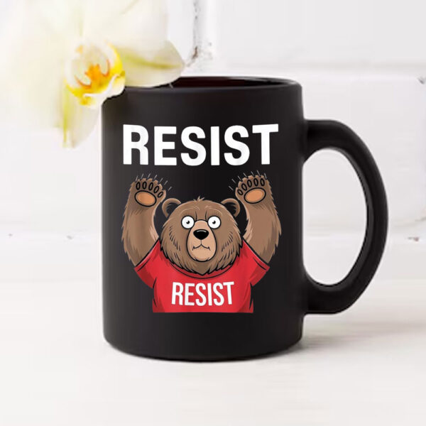 Environmental Activism, Smokey Bear Resist Mug