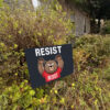 Environmental Activism, Smokey Bear Resist Yard Sign