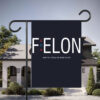 F Elon Sign PRINTABL And The Tesla He Rode In On Flag