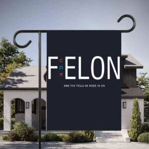 F Elon Sign PRINTABL And The Tesla He Rode In On Flag