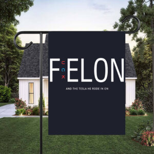 F Elon Sign PRINTABL And The Tesla He Rode In On Flag