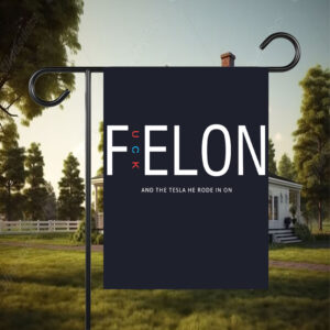 F Elon Sign PRINTABL And The Tesla He Rode In On Flag
