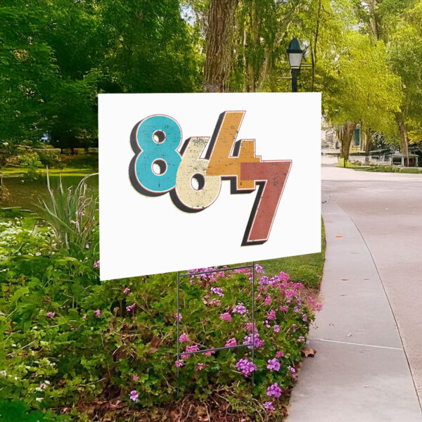 FDT 8647 Anti Trump Yard Sign