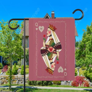 FDT Queen Of Hearts Anti Trump Flag