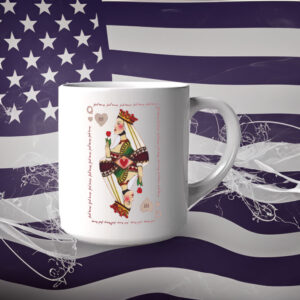 FDT Queen Of Hearts Anti Trump Mug