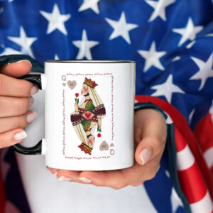 FDT Queen Of Hearts Anti Trump Mug