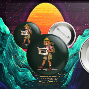 FDT Resist Bear 2025 Button
