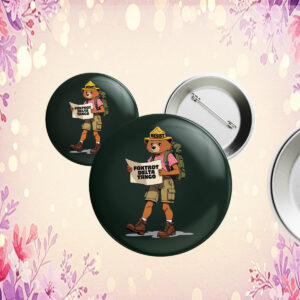 FDT Resist Bear 2025 Button