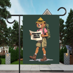 FDT Resist Bear 2025 Flag