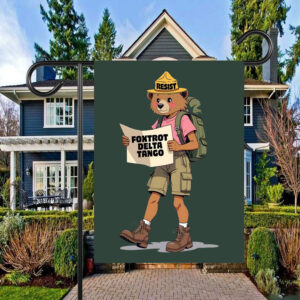 FDT Resist Bear 2025 Flag