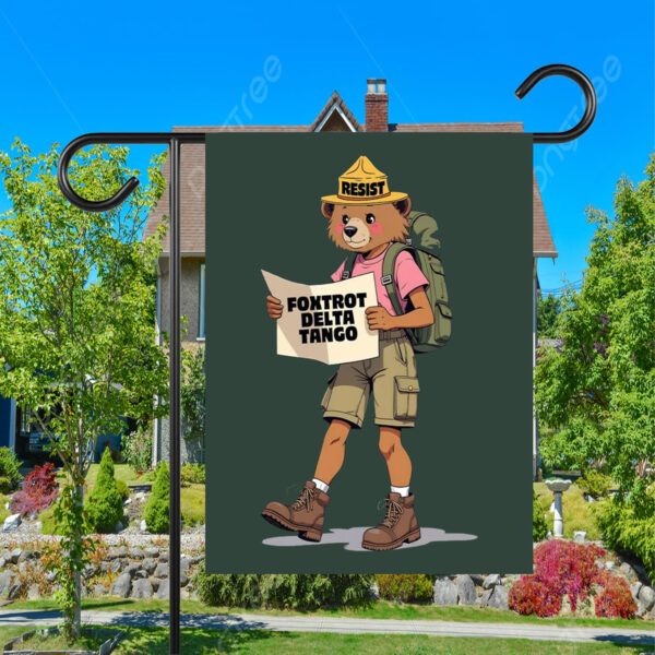 FDT Resist Bear 2025 Flag