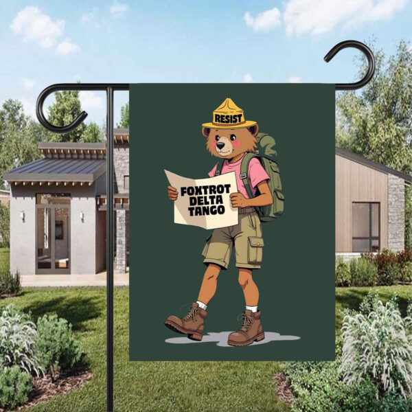 FDT Resist Bear 2025 Flag