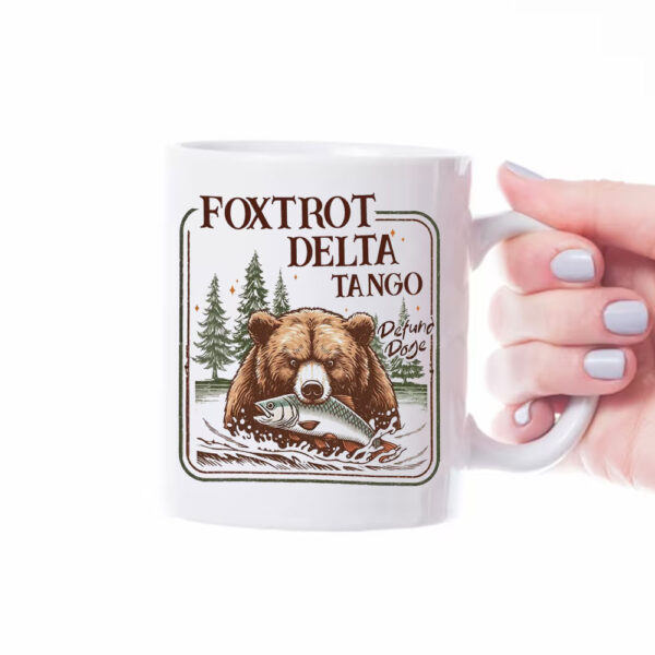 FDT Resist Bear, Foxtrot Delta Tango anti DT Mug