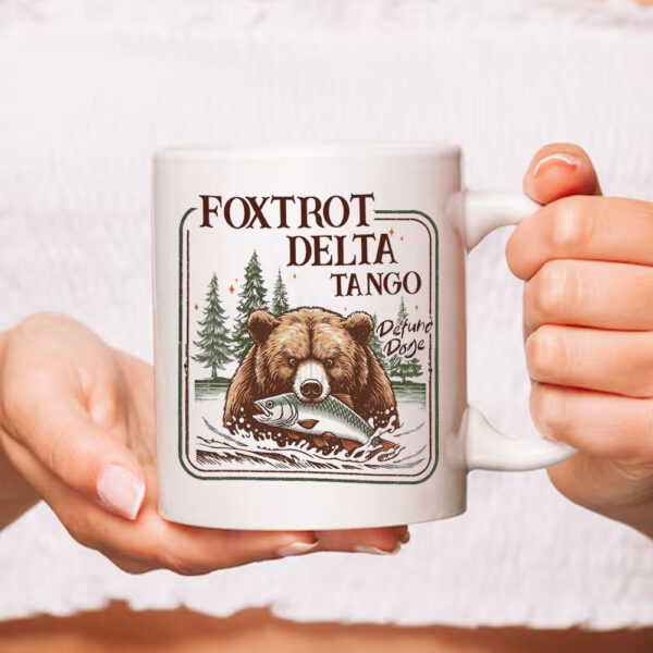 FDT Resist Bear, Foxtrot Delta Tango anti DT Mug