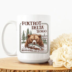 FDT Resist Bear, Foxtrot Delta Tango anti DT Mug
