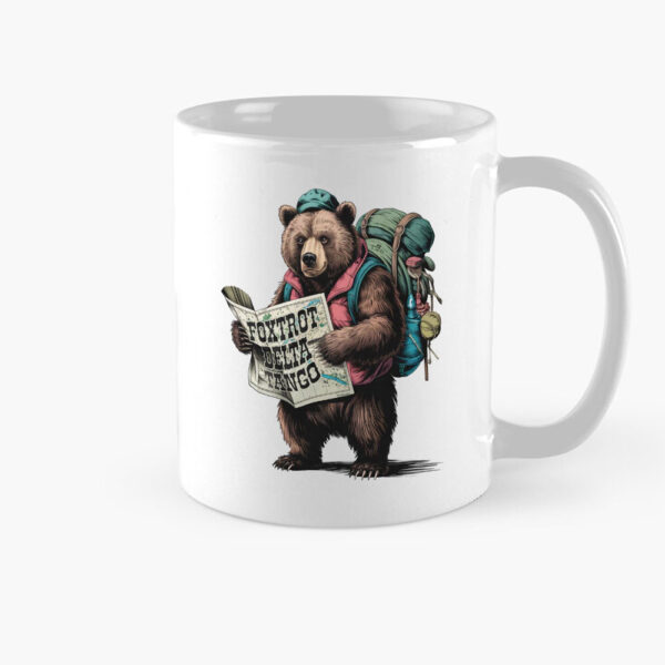 FDT Resist Bear, Foxtrot Delta Tango anti Trump Mug