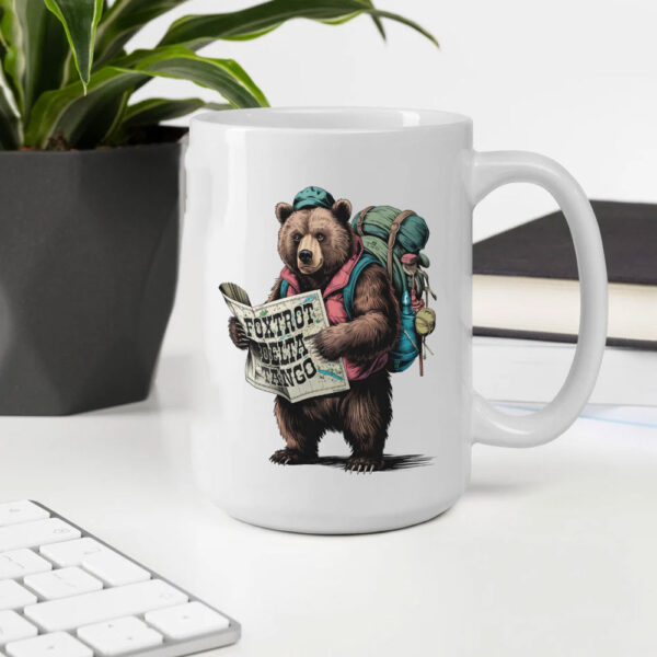 FDT Resist Bear, Foxtrot Delta Tango anti Trump Mug