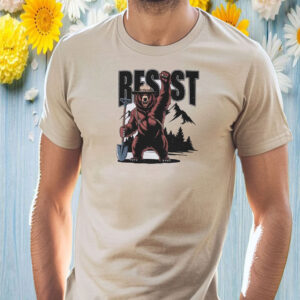 FDT Resist Bear, Smokey Bear Resist T-Shirt