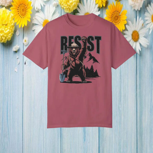 FDT Resist Bear, Smokey Bear Resist T-Shirt