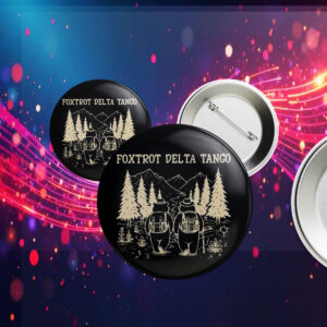 Fdt Resist Bear, Foxtrot Delta Tango Anti Dt, National Parks Button