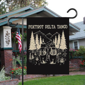 Fdt Resist Bear, Foxtrot Delta Tango Anti Dt, National Parks Flag