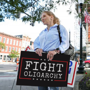 Fight Oligarchy 2025 Yard Sign
