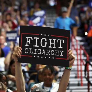Fight Oligarchy 2025 Yard Sign