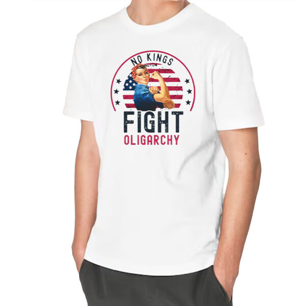Fight Oligarchy, No Kings 2025 T-Shirt