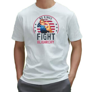 Fight Oligarchy, No Kings 2025 T-Shirt