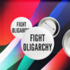 Fight Oligarchy, Resist Button